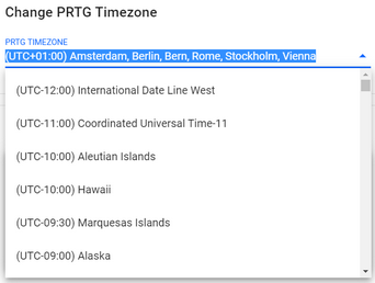 Time Zone Options